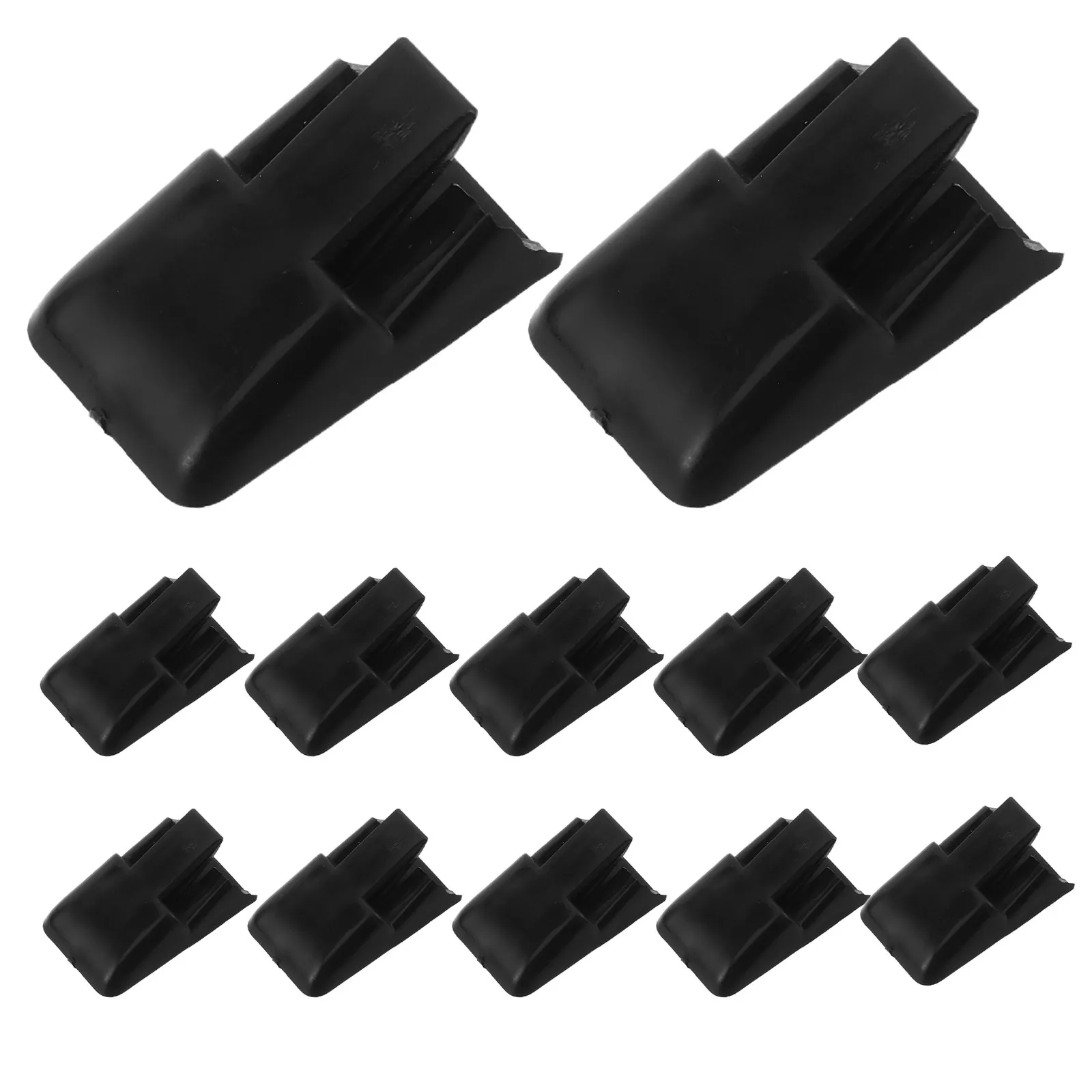 

50Pcs Black Plastic Ring Display Stands Single Ring Holder Pedestal Slanted Modern Minimalist Jewelry Showcase Stand for Wedding