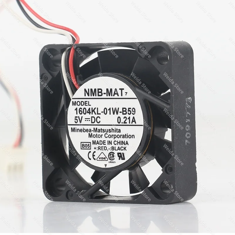 

cooling fan New original NMB 12V 24V 48V DC 5V 0.21A 4010 40X40X10MM 4CM high air volume switch Three wire 1604KL-01W-B59