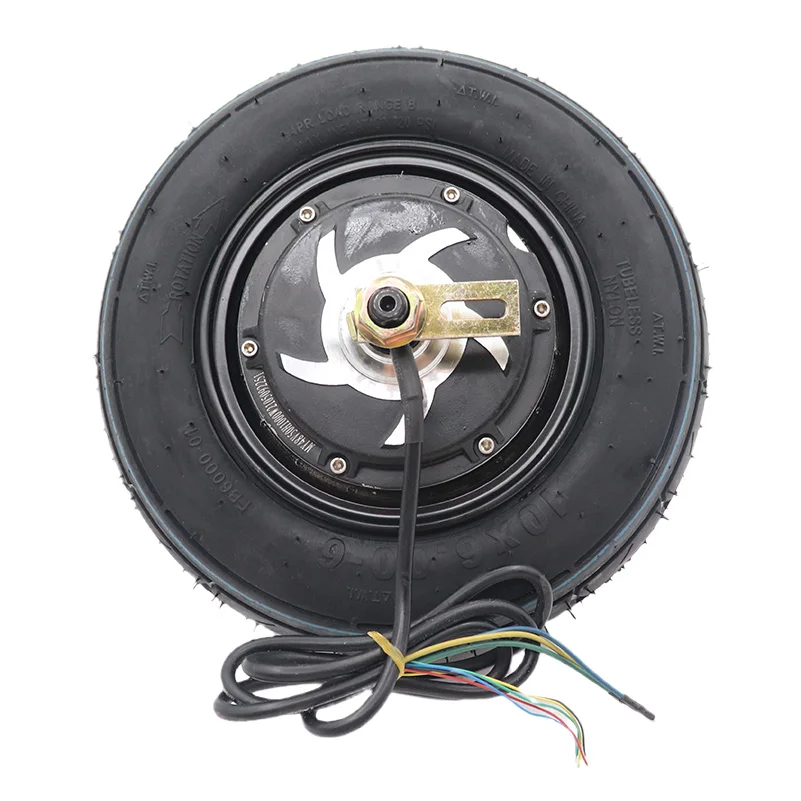10x6.00-6 Electric Wheel  10 inch Wheel Tire with Wheel Hub Used for Electric Scooter Parts