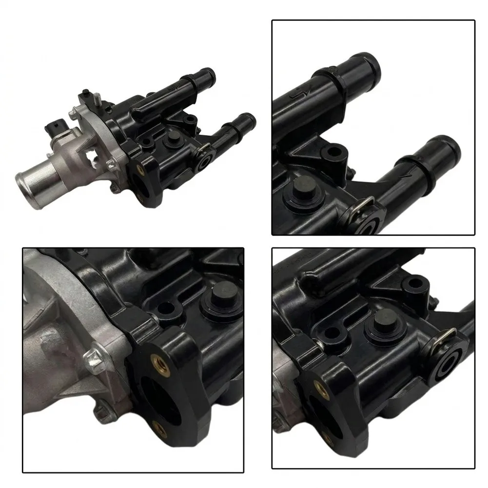 Black Coolant Thermostat Replacement Thermostat For Chevrolet Thermostat Auto Cooling Part Precision Temperature Control