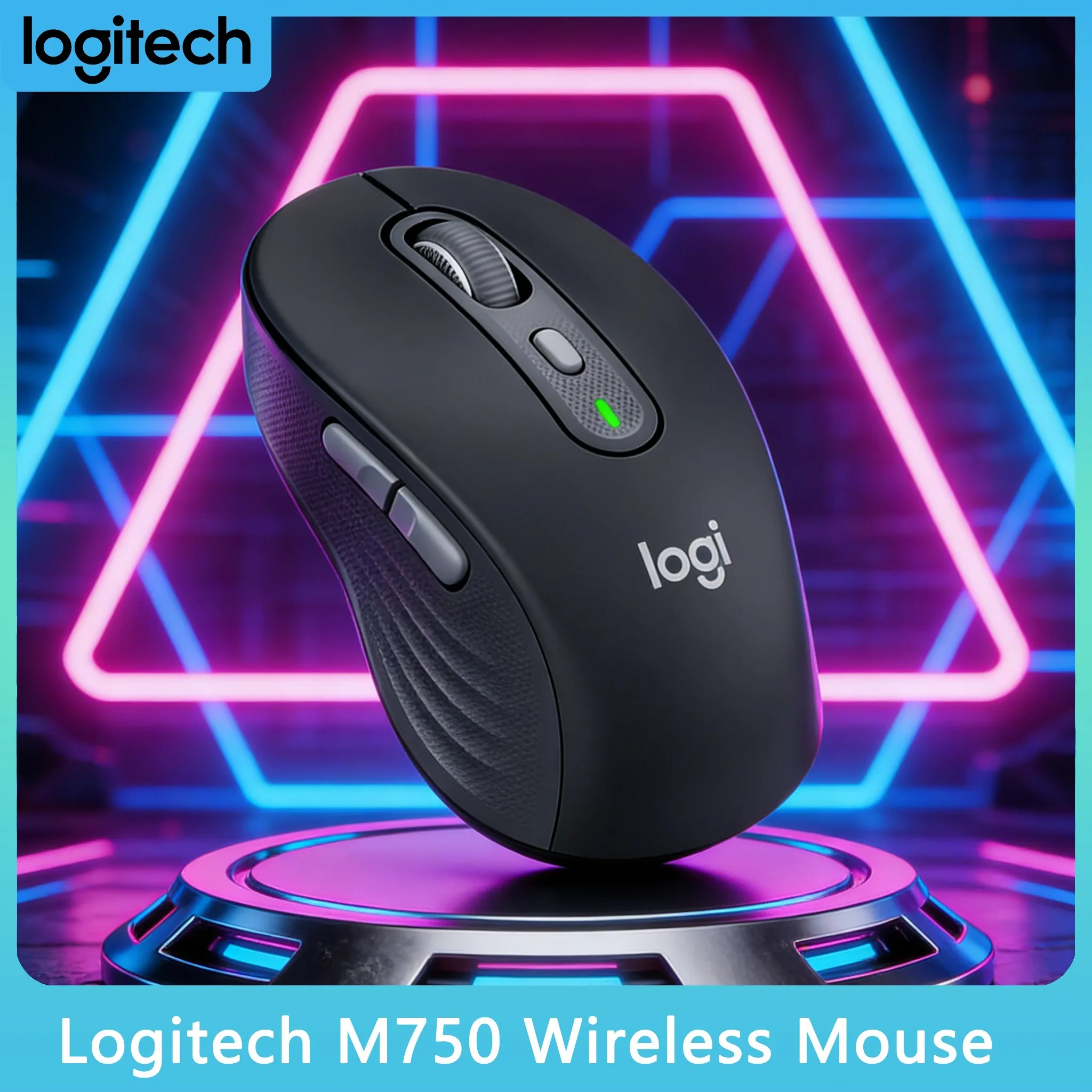 

Поддержка 3 устройств: Беспроводной инструмент для повышения продуктивности Logitech M750