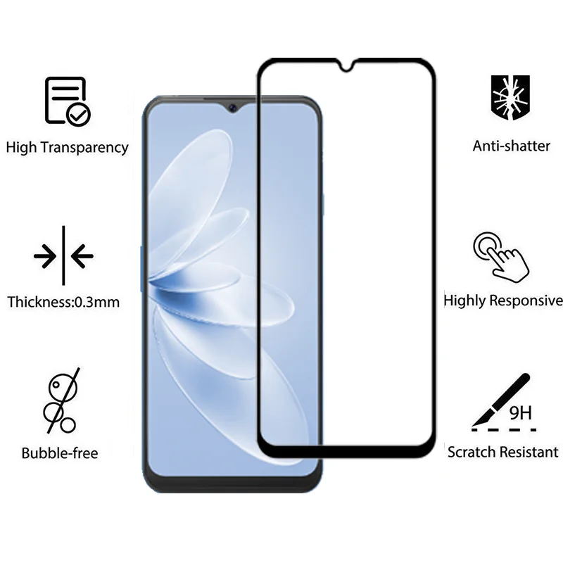 Película, cubot p80 Glass For CUBOT P80 Tempered Glass cubot p60 Screen Protector cubot-p80 Front Protective Film cubot-p60 9H Hard Phone Glass