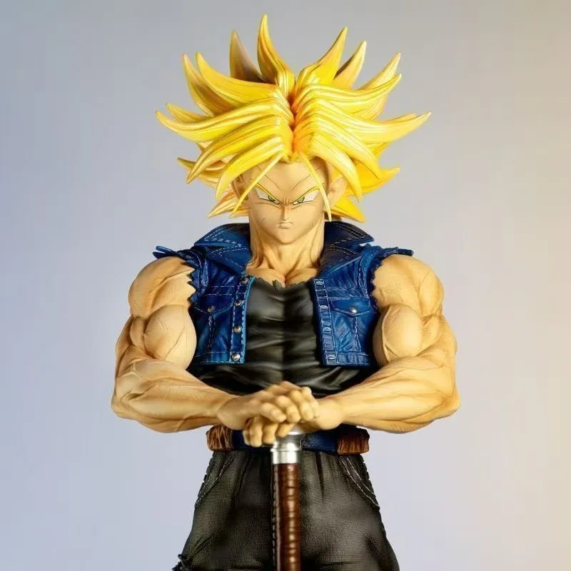 25cm/9,84 Zoll Anime Trunks Figur, Future Trunks Actionfiguren, PVC-Statue, Sammlermodell, Spielzeug für Geburtstagsgeschenke – Detail 5