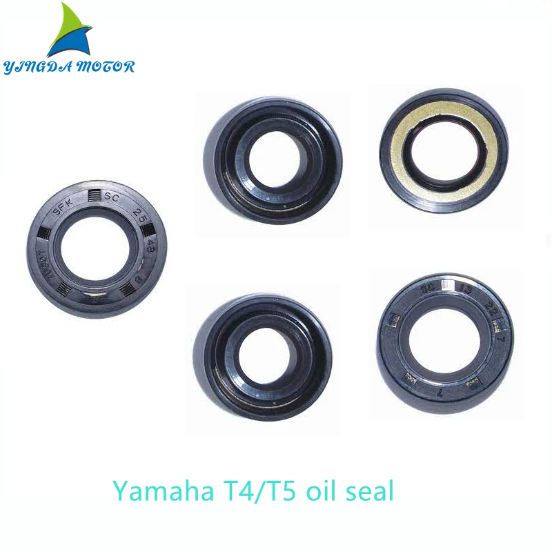 93102-20M25，93101-20M29，93101-10M25，93101-10M14，Oil Seal for Yamaha Outboard Boat Part T4/T5 Crankshaft/Water Pump/Blade