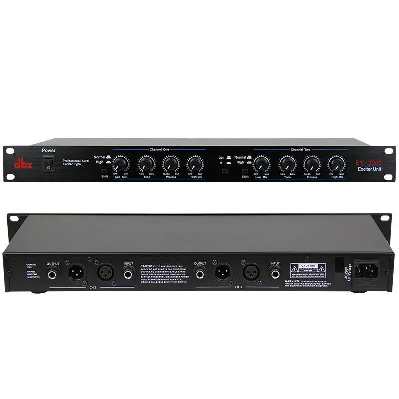 EX-3000 Professional Vocal Actuator Sound Optimization Engineering Musical Instrument Audio Processor
