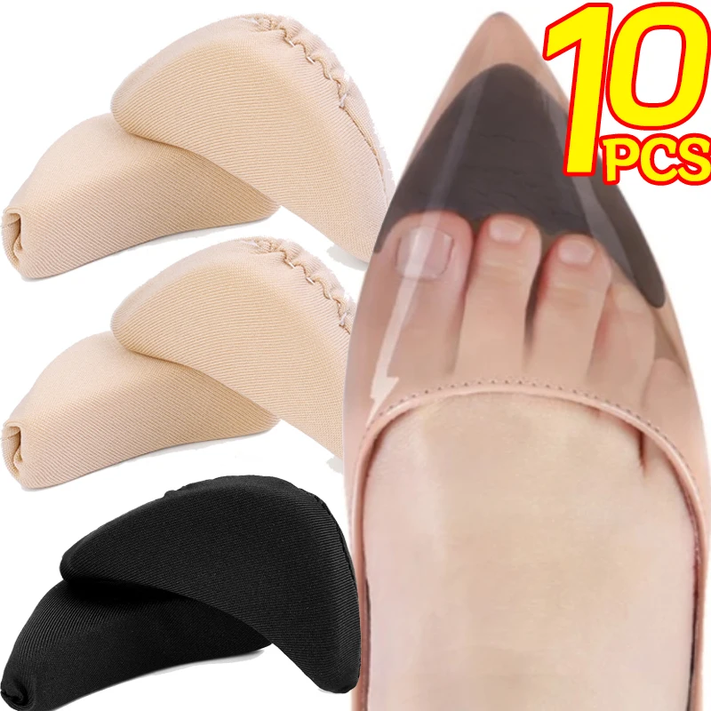 High Heel Forefoot Insert Toe Sponge Plug Insoles Cushion Pain Relief Protector Women Shoes Toe Front Filler Cushion Accessories