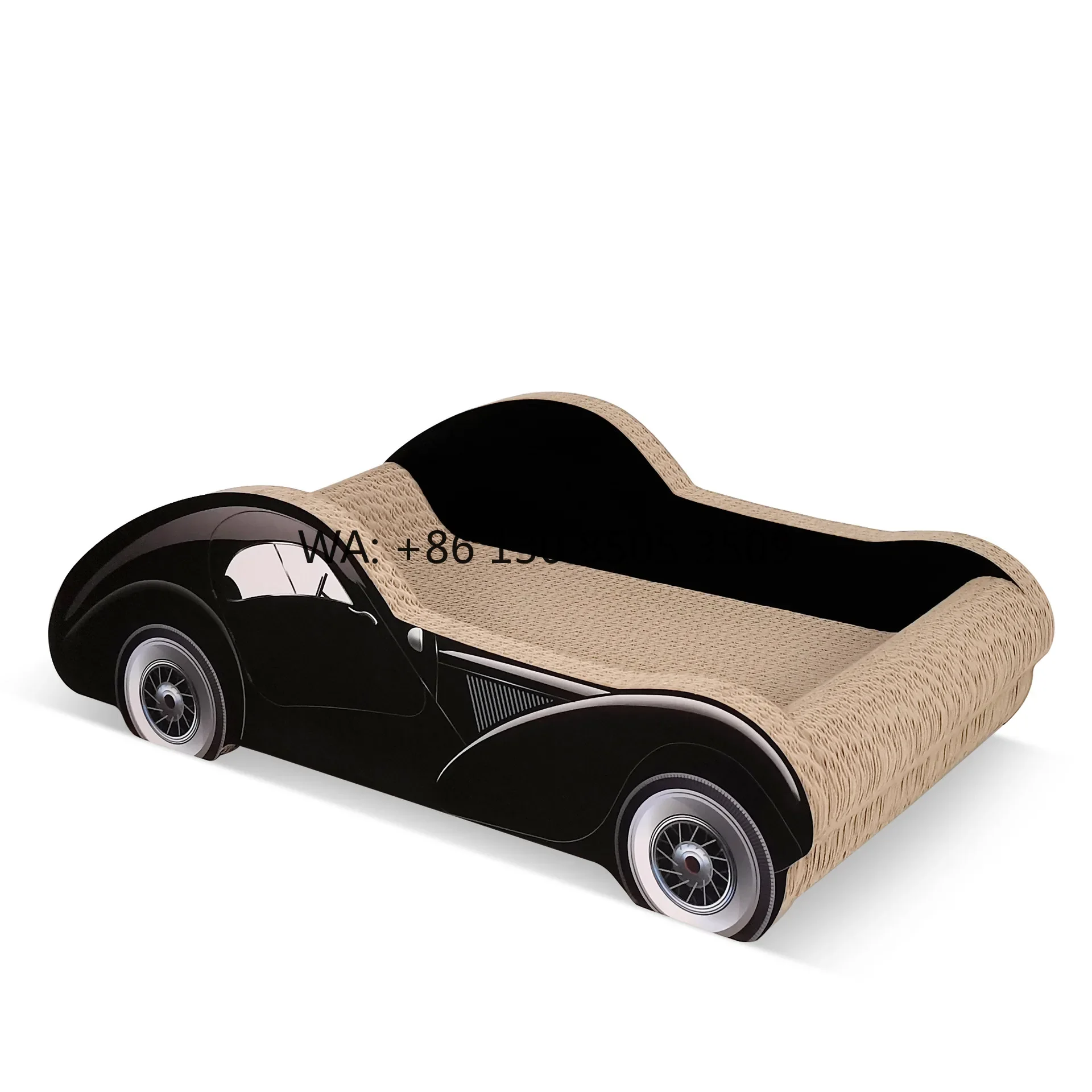 Icle Brand-Sofa Cat Scrather  Applications Craft  Paper Catnip Toys Supplies Scratching Cardboard-ic-0026-Brown