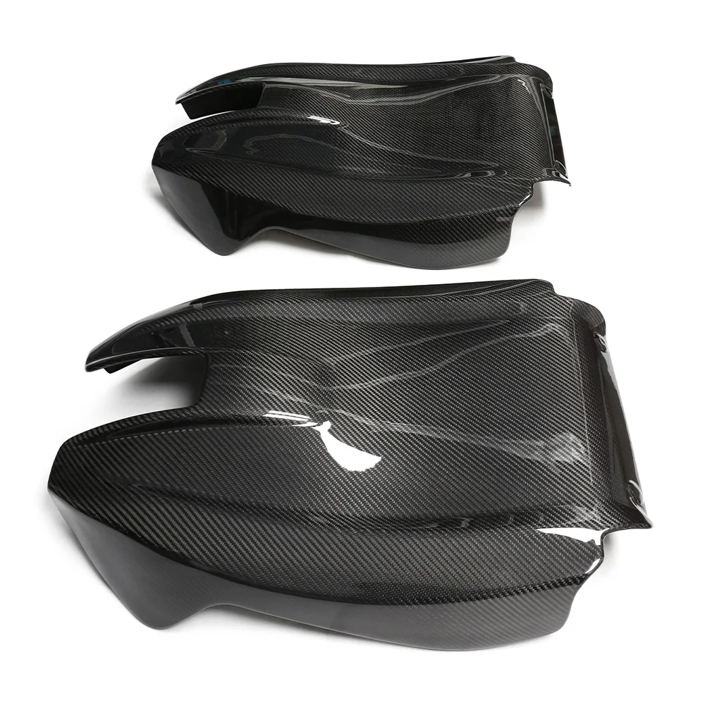 F93 M8 Dry Carbon Fiber Seat Back Cover for  BMW G80 G81 M3 Real Carbon Interior Trims 4 PCS/SET Stick on
