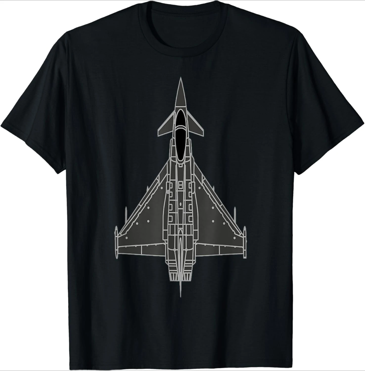 Eurofighter Typhoon pattern design -100% cotton summer O-neck short sleeve casual printed T-shirt.