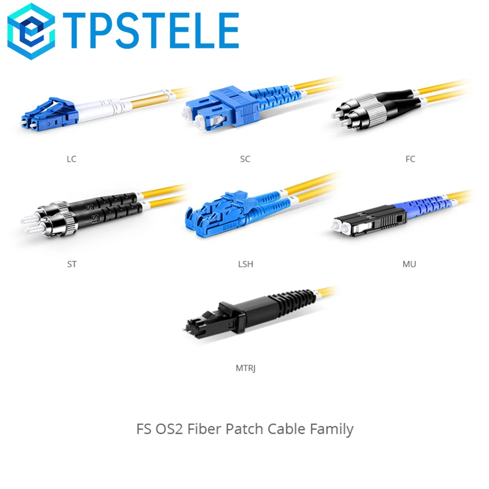 10 قطع كابل تصحيح الألياف، 1/2/3/5 م، 2 ألياف مزدوجة، LC/UPC إلى LC/UPC، وضع واحد OS2، أصفر عازل ضيق LSZH