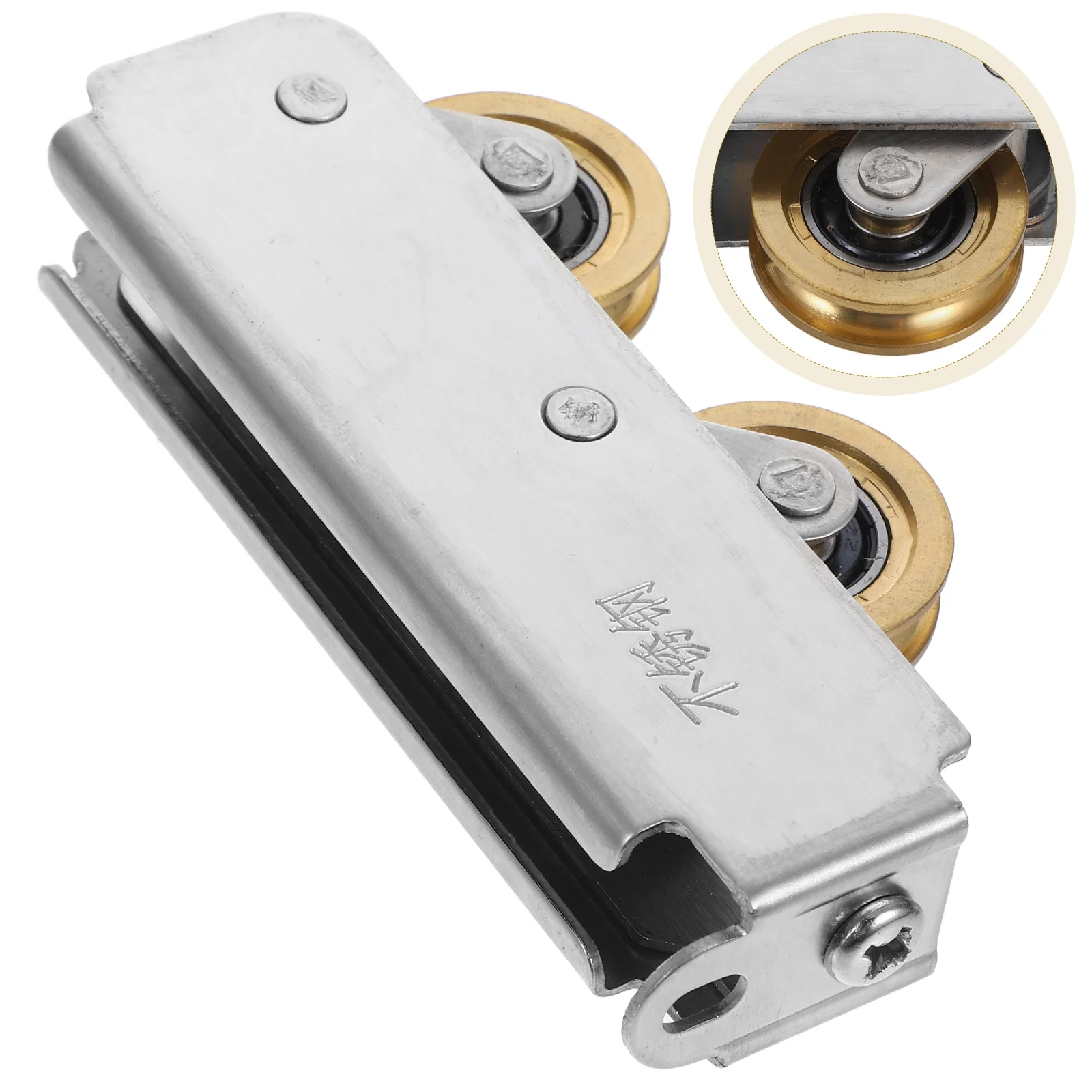 

Stainless Steel Sliding Door Roller Replacement Wheel Durable Silent Operation Heavy Duty Smooth Running For Windows Garage Gate