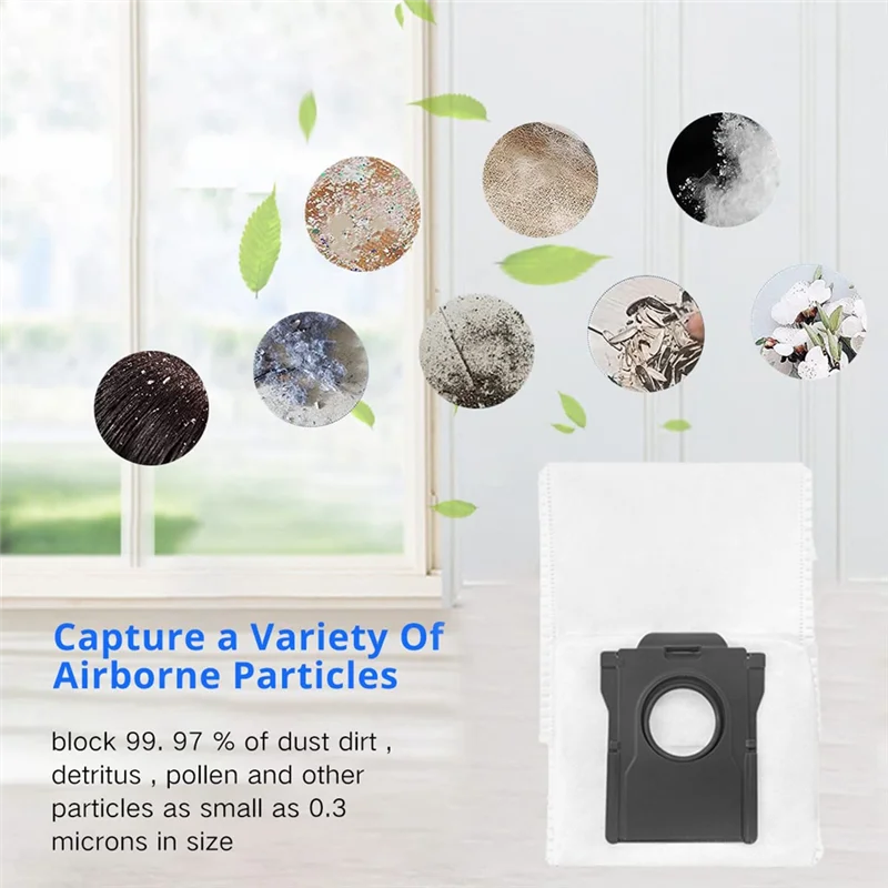 YCOC-10PCS saco de pó para dreame master one/master pro/x30pro ultra x30pro plus robô aspiradores acessórios substituição lixo ba