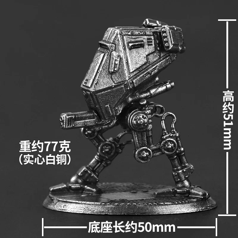 Cupronickel Metal mechaniczna zbroja mechanik wojownicy figurki miniaturowe figurki drapieżników stół wojenny gra mężczyźni zabawki