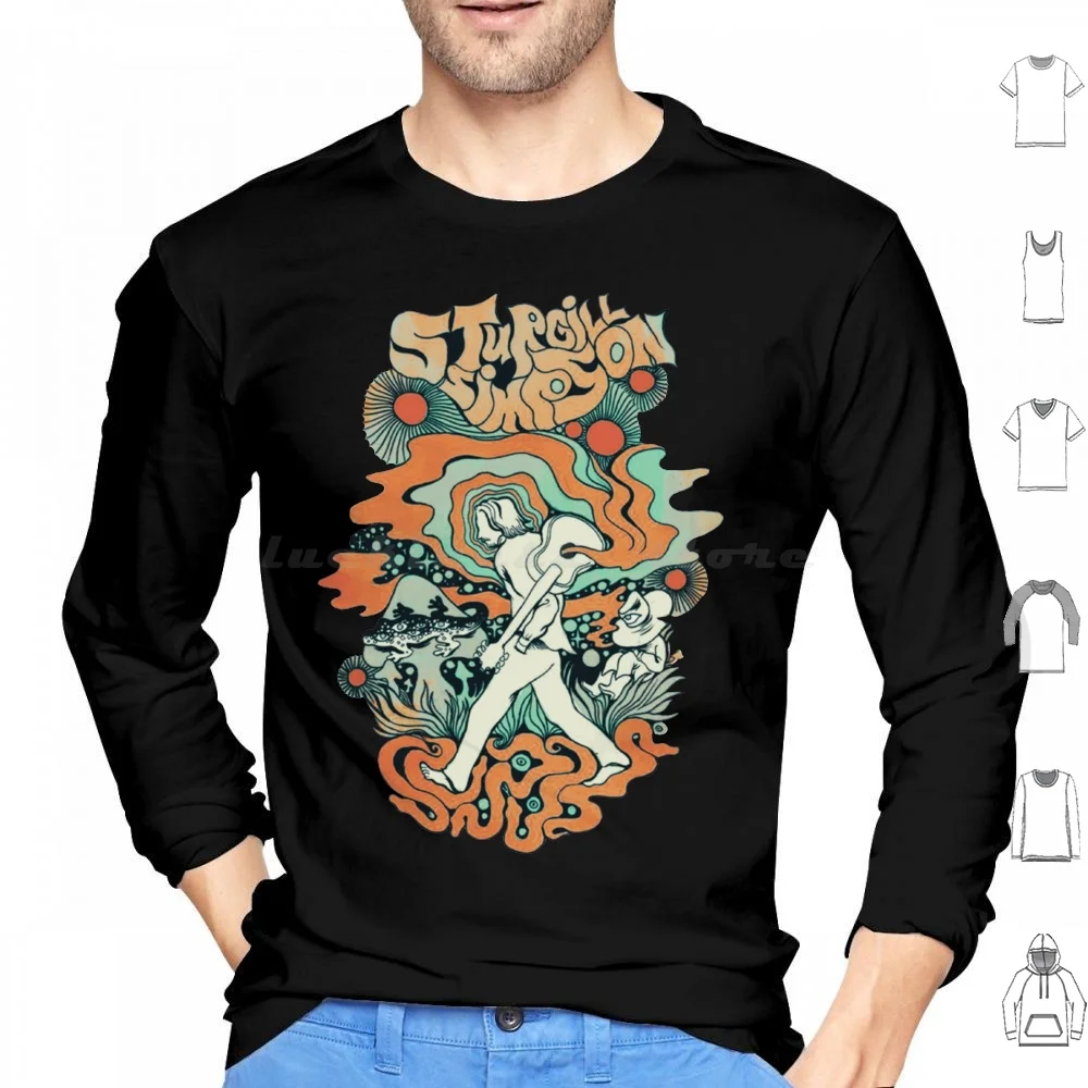 The Best Sturgill Tour Camiseta clássica com capuz de algodão manga comprida The Best Sturgill Tour