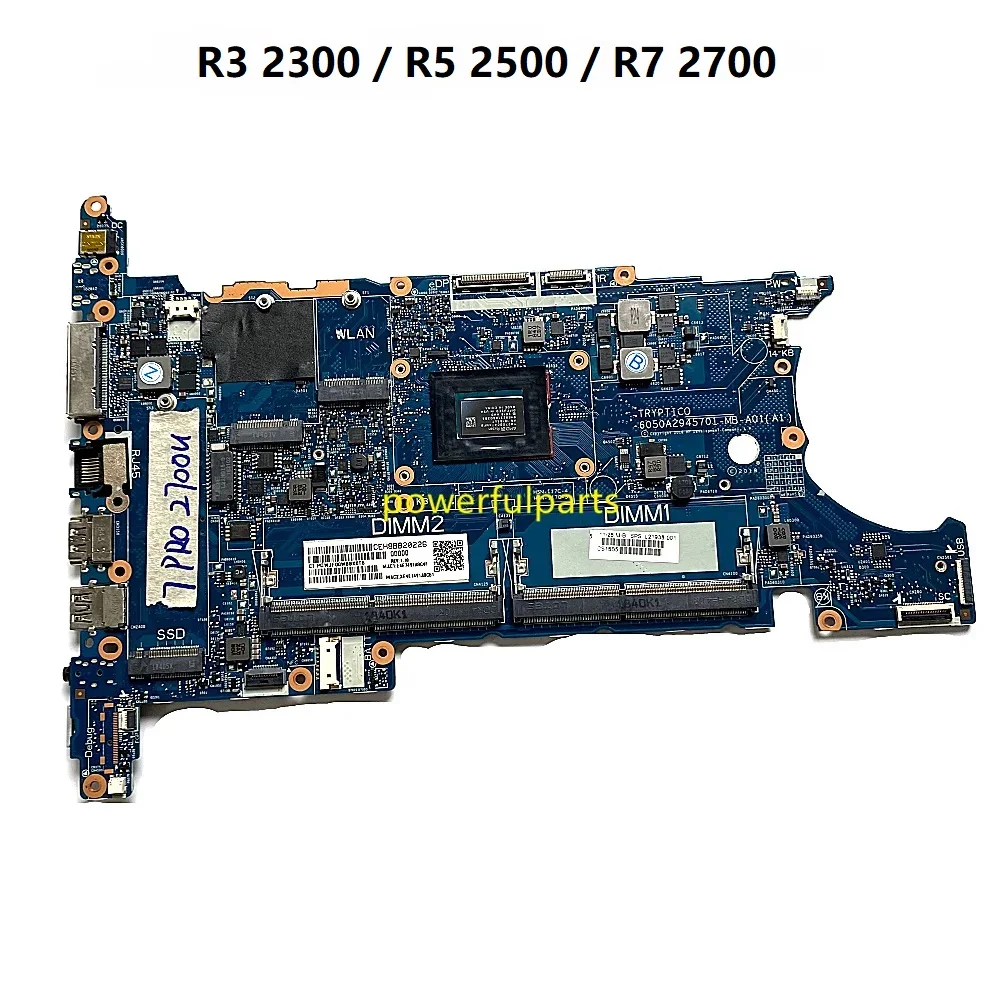 

Для материнской платы HP EliteBook 745 G5 755 G5 6050A 2945701 -MB-A01 L21937-601 L21936-601 L21938-601 R3 R5 R7 Встроенный процессор работает нормально