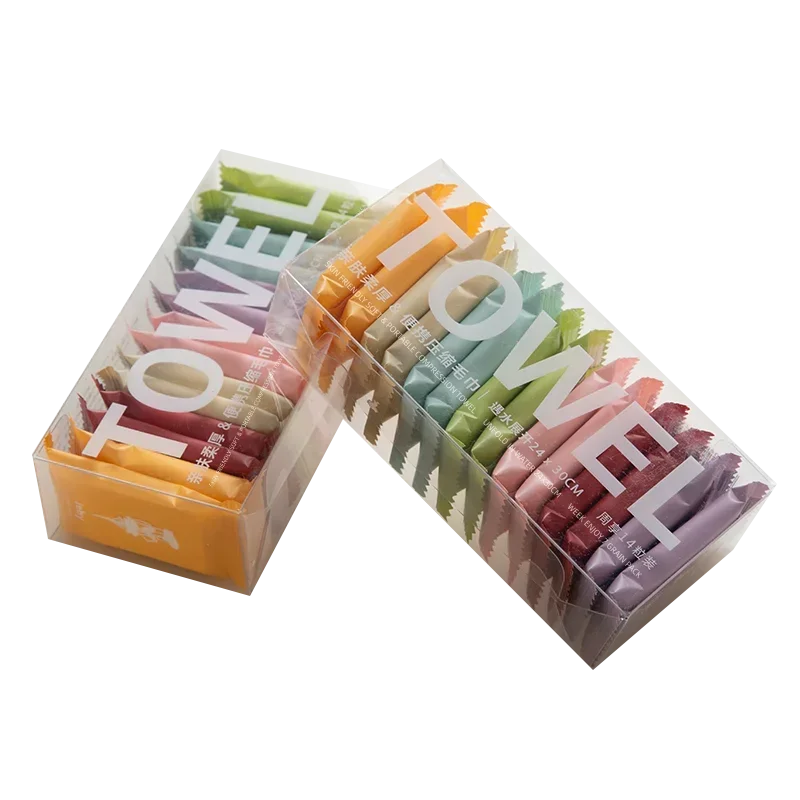 Hot Sale Face Towel Non-Woven Fabric Thickened Extra Large Disposable Travel Towel for Bathing Cleansing Individually Packed Fac