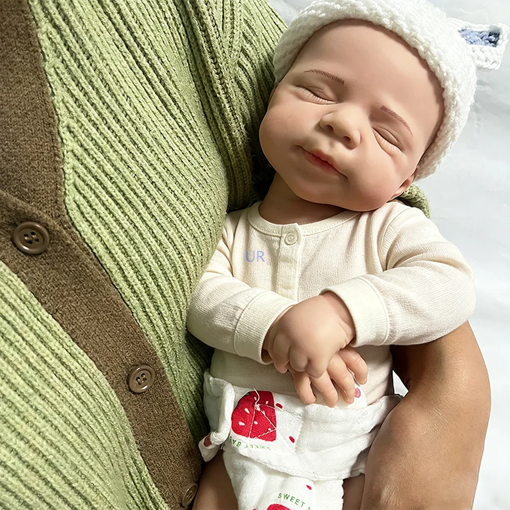 生まれ変わった男の子と女の子のためのシリコン人形,100% 全身,リアルな人形,生まれ変わったアーティストのための収集品,DIYキット,18.5インチ