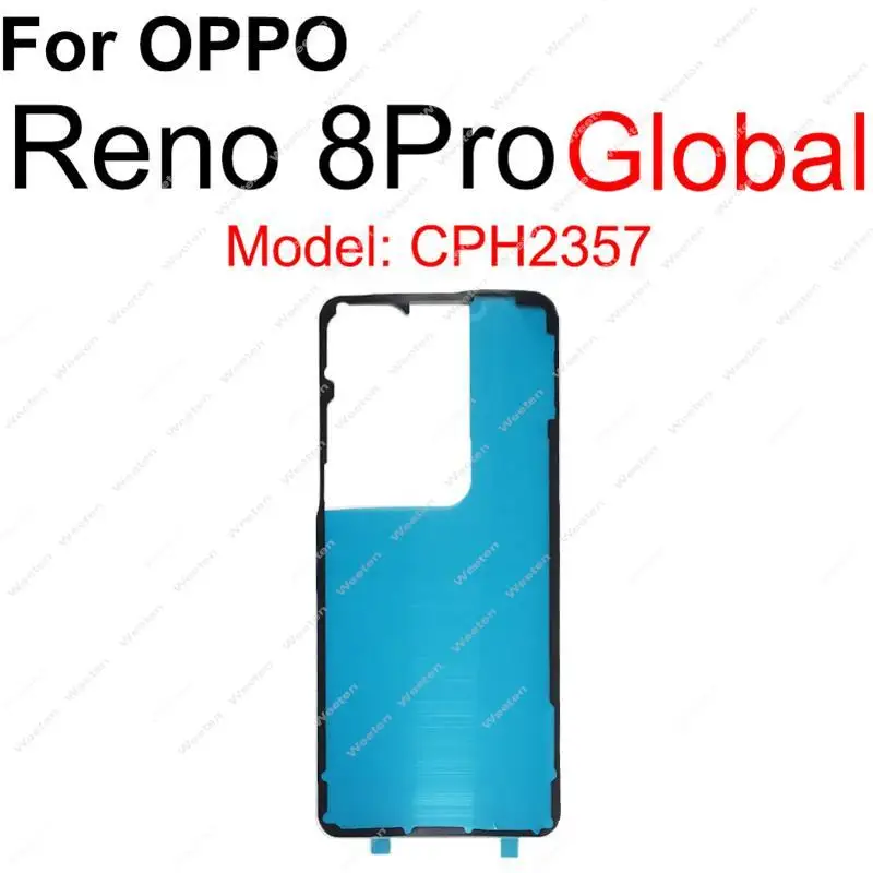 Back Battery Cover Adhesive For OPPO Reno 5 6 7 8 Pro Plus Reno 7Se 7Z 7Lite 8Z 8Lite 4G 5G Rear Housing Battery Cover Sticker