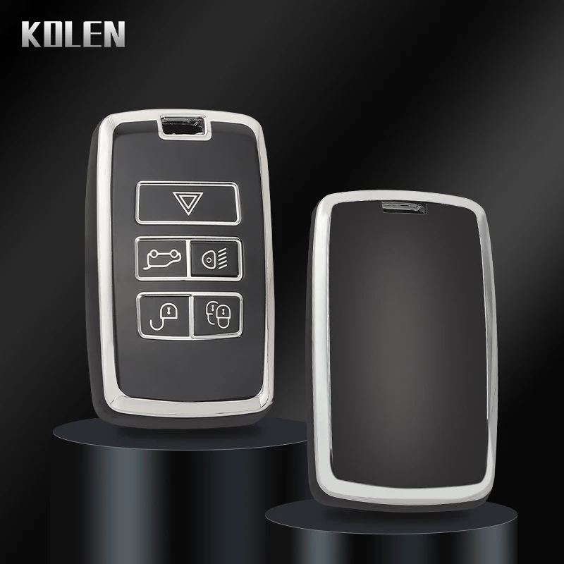 TPU Auto Remote Key Case Cover Shell für Land Rover Range Rover Sport Evoque Velar Discovery 5 für Jaguar Xe E-PACE XF Keyless