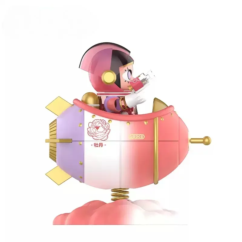 

MEGA SPACE MOLLY 100% Blossom Peony Series Anime Action Figure Ornament Figurines Home Decor Desktop Dolls Model Gift