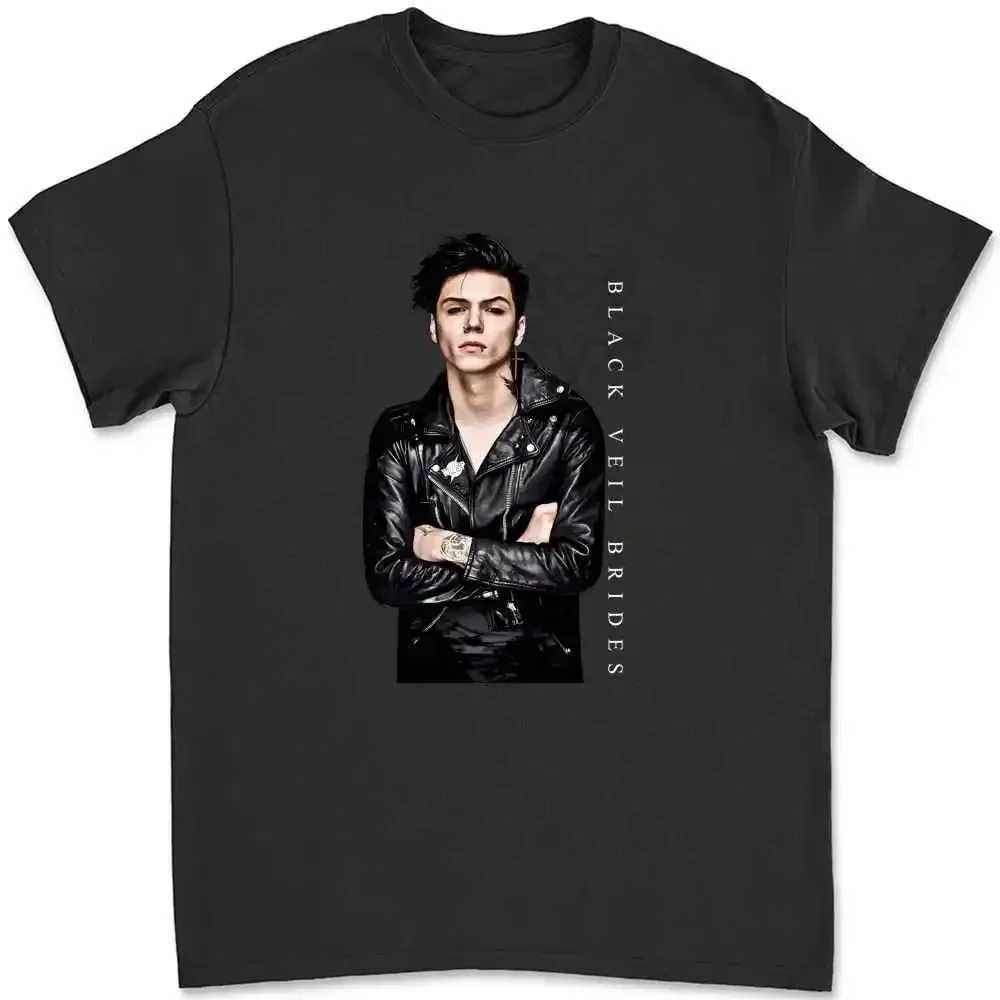 Футболка Black Veil Brides Andy Biersack, хлопок, размеры от S до 4Xl Eg267 PKLU