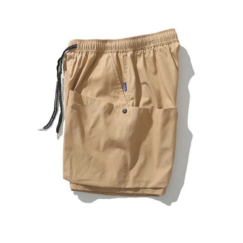 

Летняя уличная одежда свободного кроя, цветная рабочая одежда Big ket Design, мужские брюки пять четвертей, повседневные молодежные брюки для отдыха...