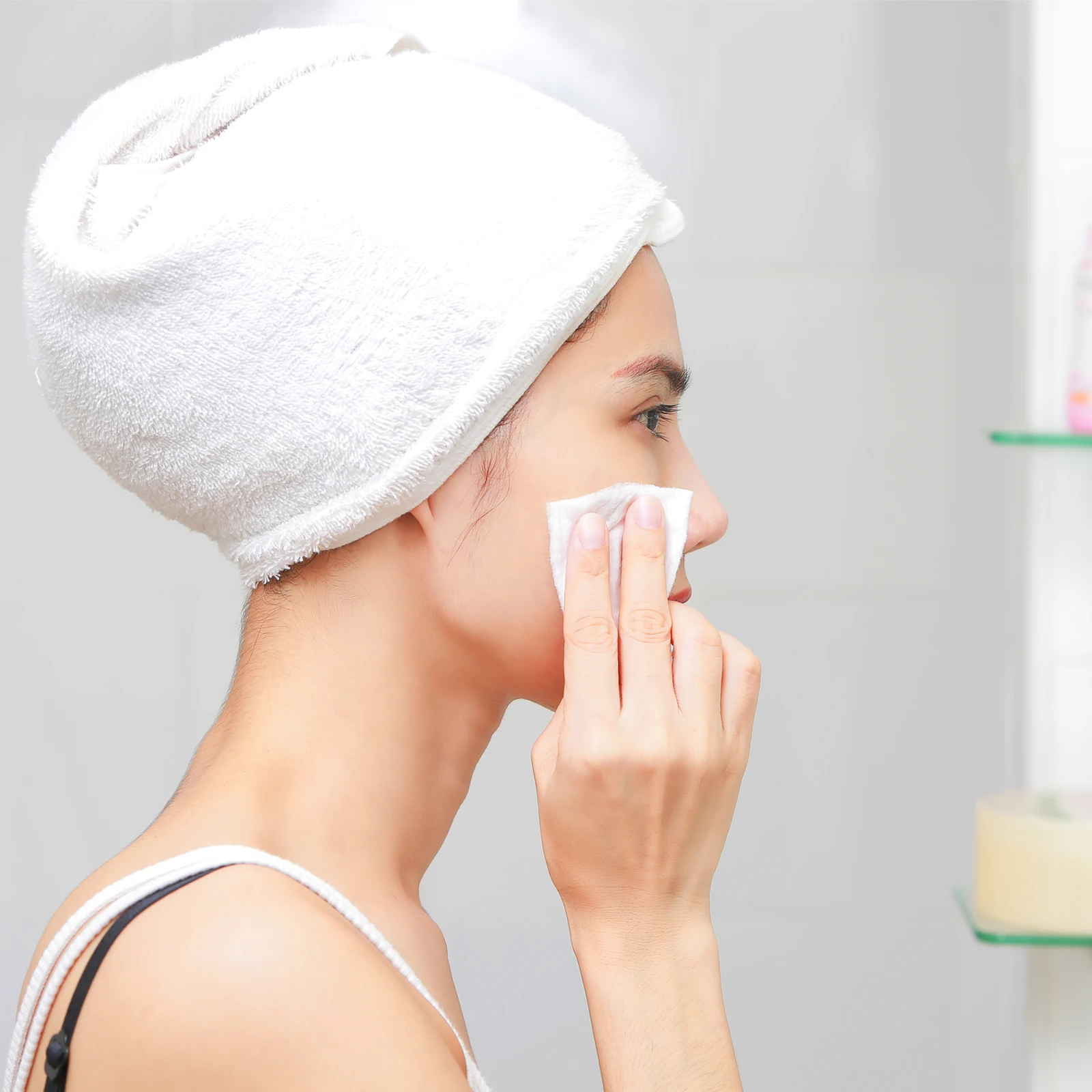 

400pcs Nonwoven Fabric Wipes 10x10cm Makeup Remover Pads Cleansing Sheets Face Cleaner Removal Tools Facial Pads
