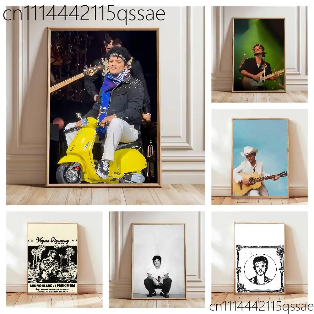 FOR Bruno Mars Romantic Poster Art Print Anime Style Home Decor Ideal Gift Perfect Room Decor