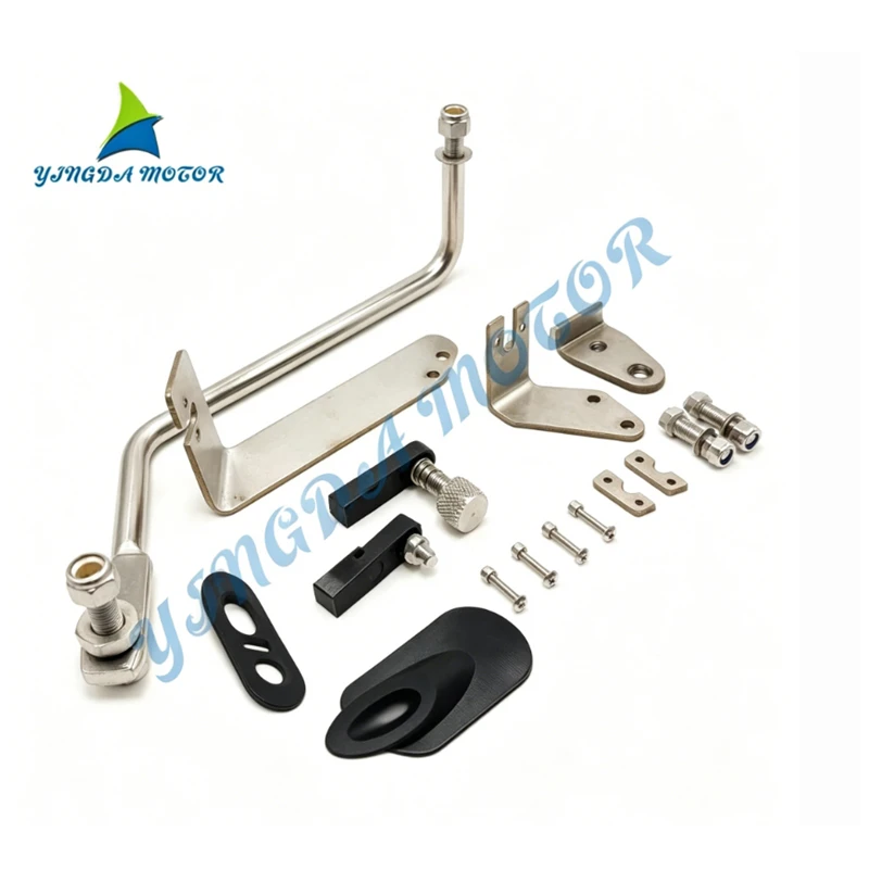 

The Front Operation Accessory Sleeve:Throttle Gear Bracket For Tohatsu /Mercury 15HP Outboard Motor 3G2-84905-0,M15D2 boat part