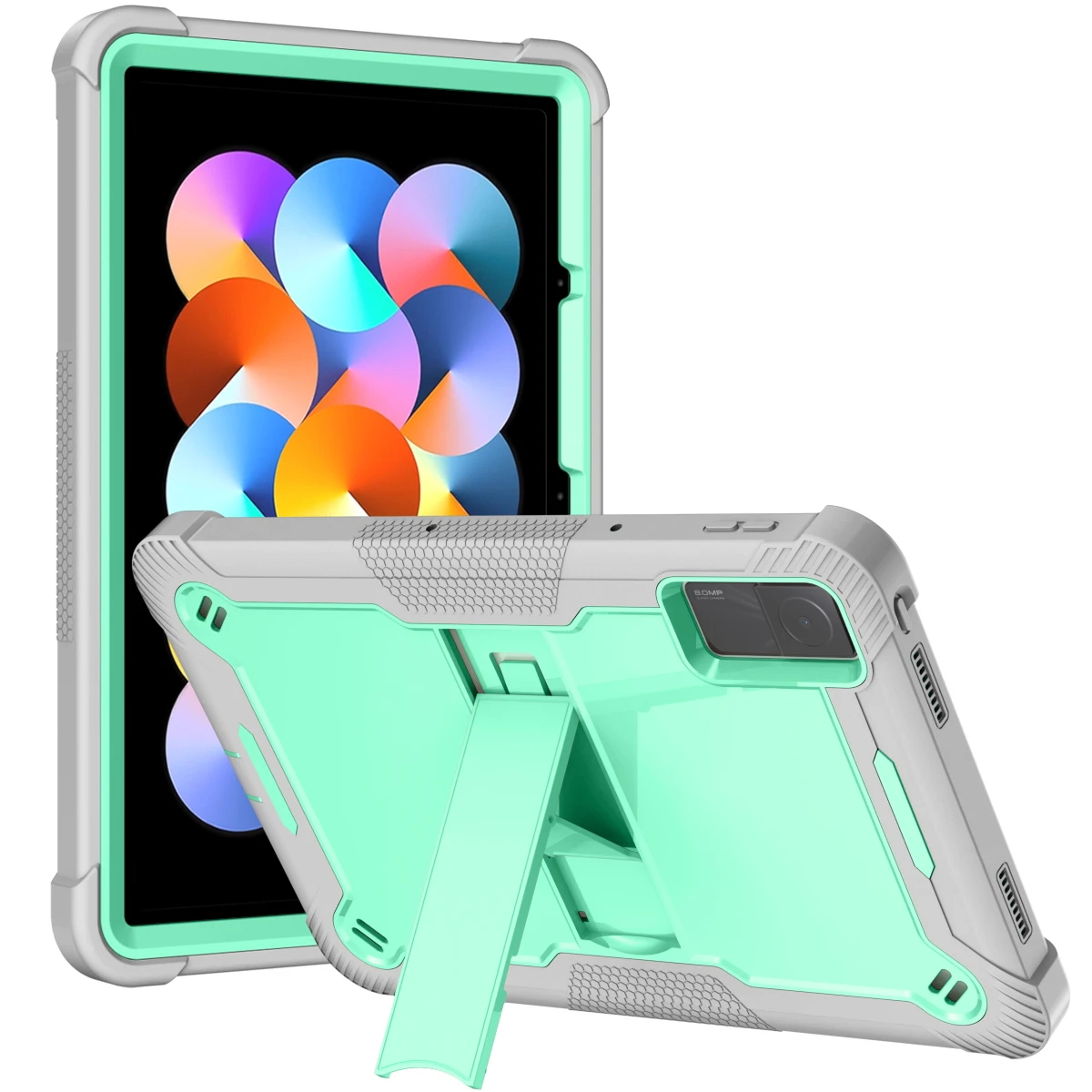 Case for Xiaomi Redmi Pad SE 11 2023 Stand Back Cover for Redmi Pad 10.6 2022 Kids Shockproof Protective Shell Armor Hard Cases