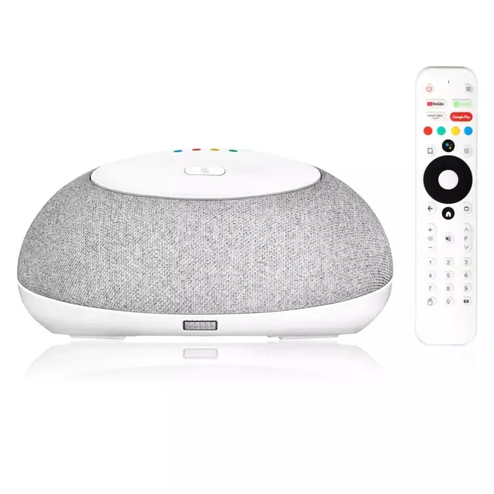 MECOOL KA1 Amlogic S905X3 OFFICIAL HomePlus KA1 DVB T2 Android 11.0 4GB 32GB Theater Systems Home Hub Speaker Smart TV BOX