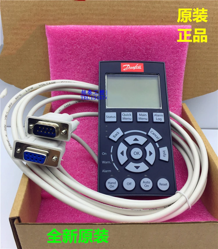 Original Danfoss LCP102 Frequency Converter Panel Extended Line New Chinese/English Advanced Panel 100% Authentic