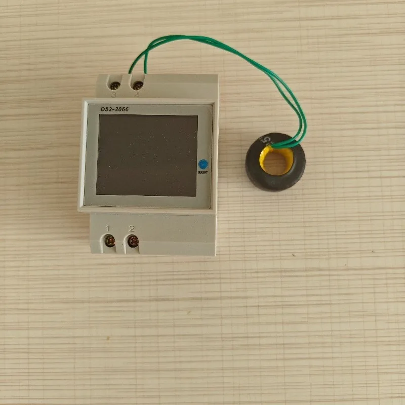 D52-2066 Rail-type multi-function intelligent watt-hour meter Electricity power meter AC digital display voltage ammeter