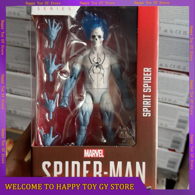 

Marvel Legends Gamerverse Action Figure Spider-Man Spirit Spider Action Anime Figure Figurine Toy Collection Gk Model Toy Gifts