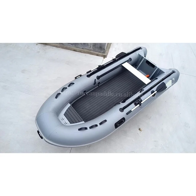 Capacity High Speed Rib 360 Orca Hypalon Deep-v Aluminum Rigid Hull Inflatable Rib Boat For Sale