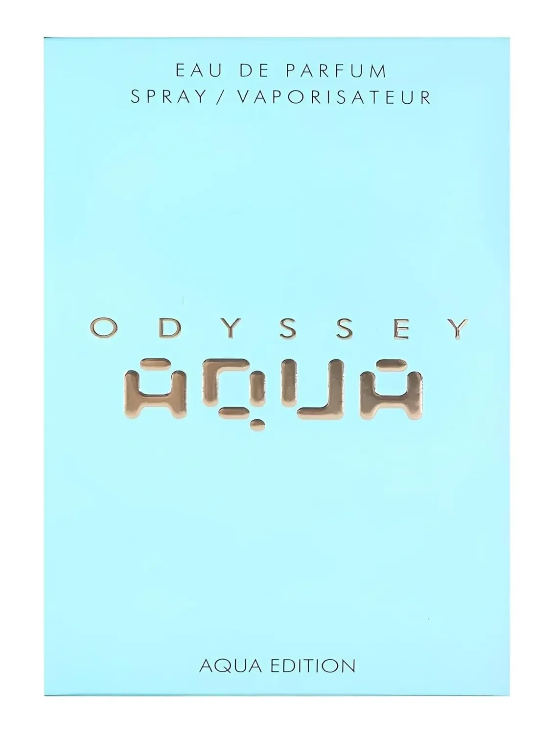 Armaf Odyssey Aqua Edition EDP 3.4oz - كولونيا خشبية مائية طازجة تدوم طويلاً، هدية مثالية للرجال في عيد الهالوين وعيد الميلاد