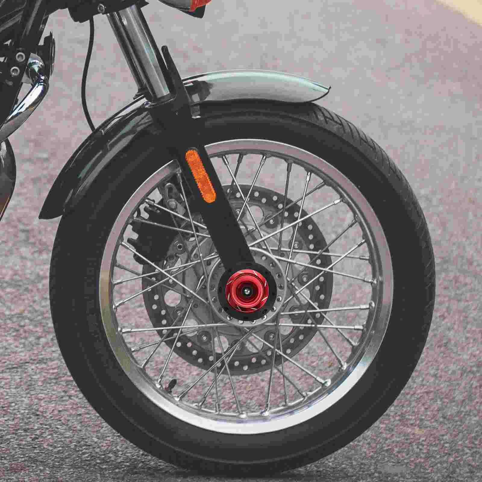 2 PCS Front Wheel Anti-fall Cup Collision Falling Protectors Frame Slide Motorcycle Supply Sliders for Motorcycles Fork