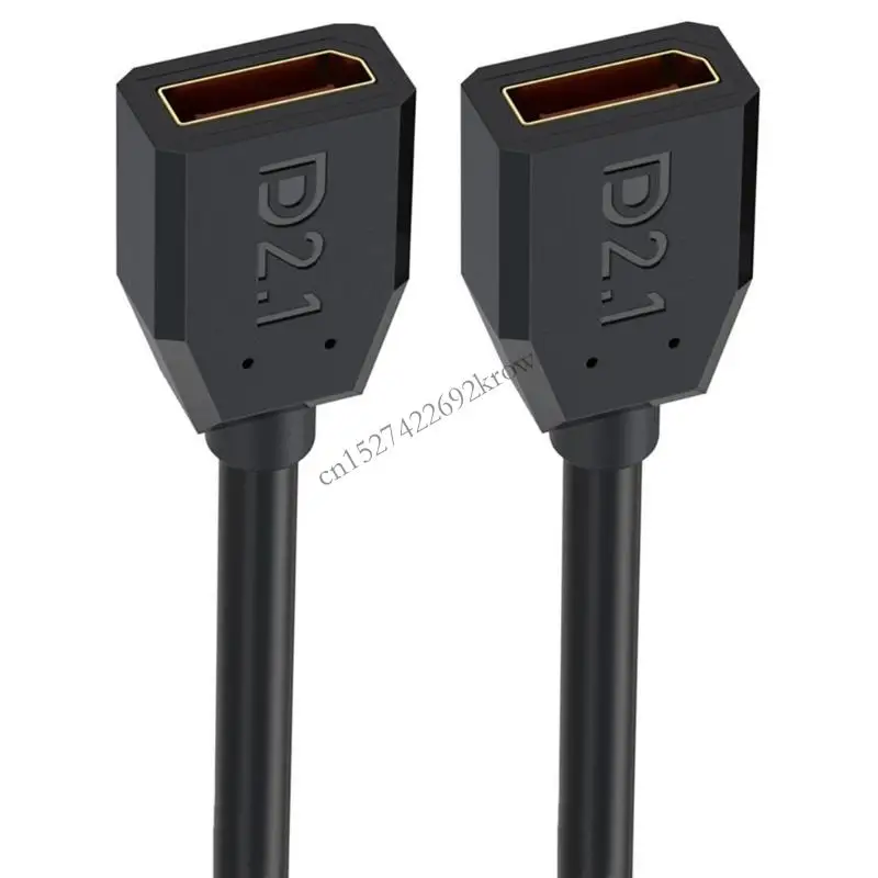 R9CB DisplayPort à DisplayPort 2.1 Adaptateur To Female Connector Support 16K