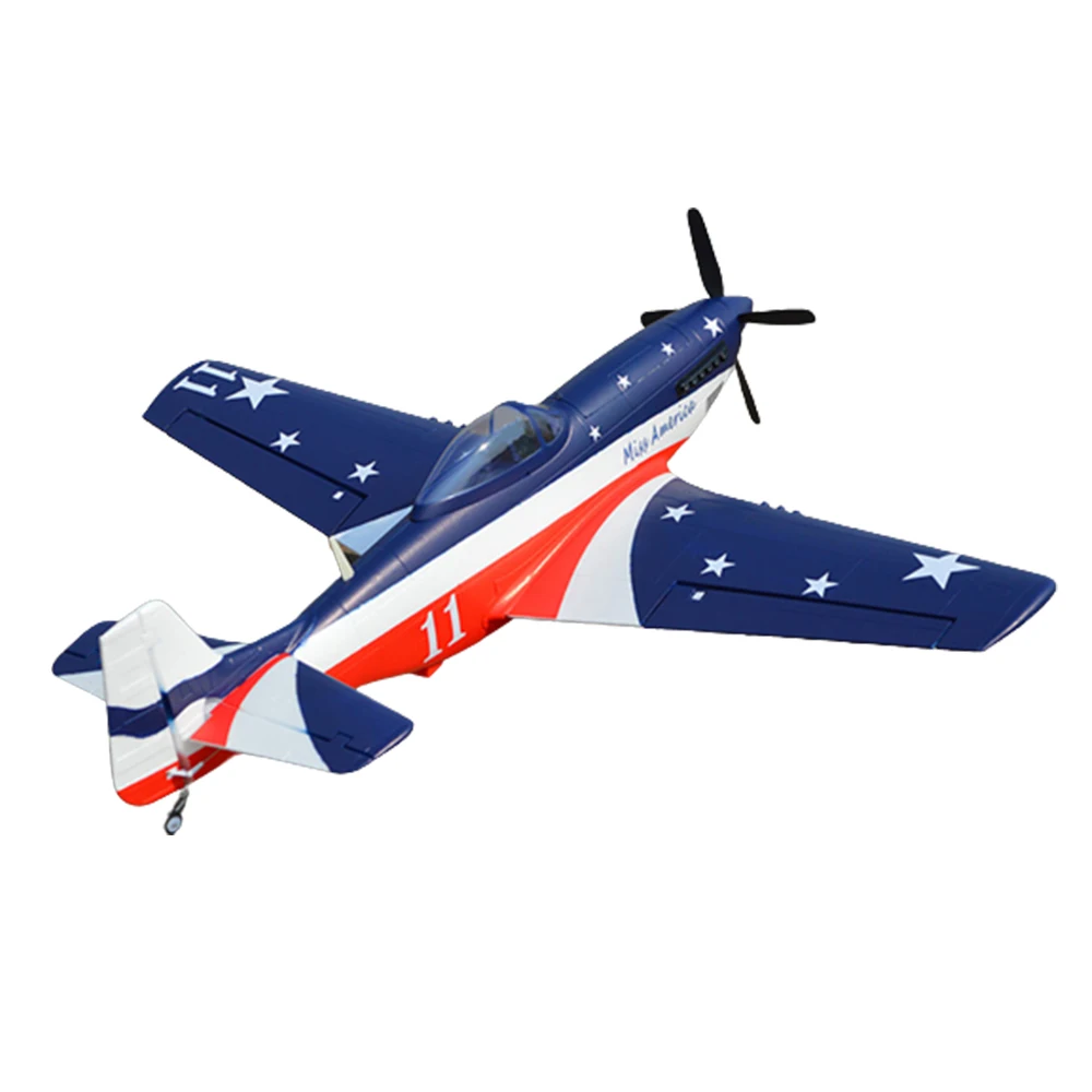HOOKLL P51 Miss America 1200mm Apertura alare EPO RC Aereo Warbird Fighter KIT/PNP