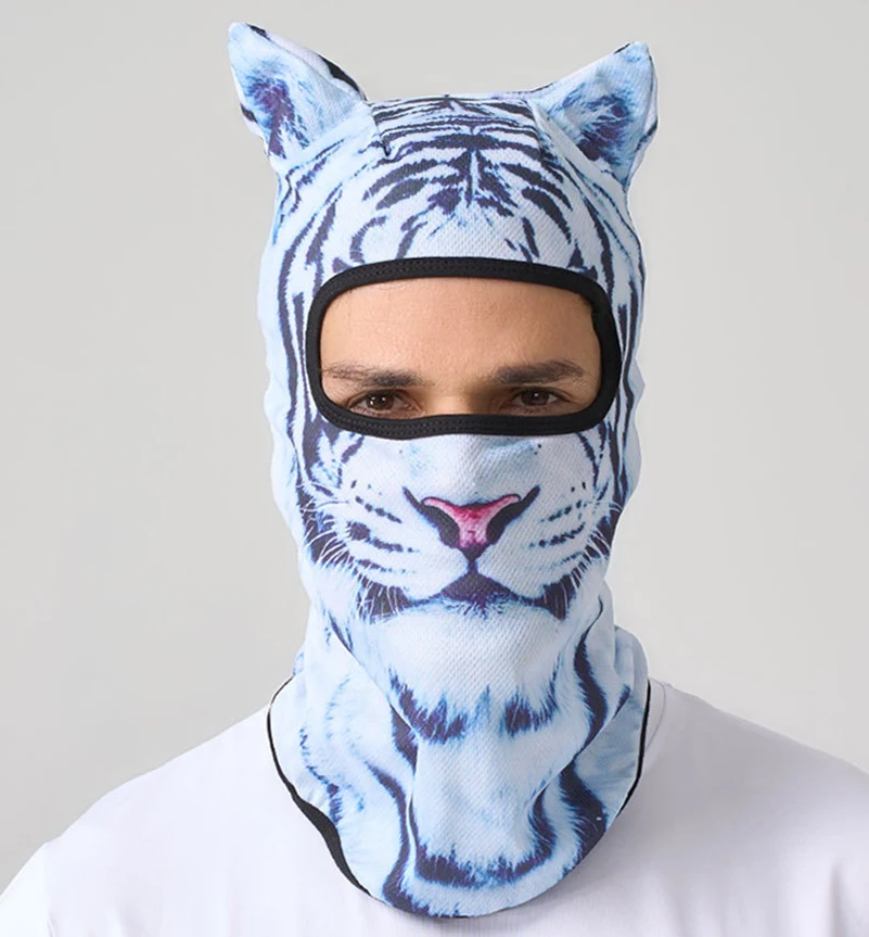 

3D Cat Balaclava Motorcycle Full Face Mask for Outdoor sunscreen Skiing Snowboard Hat Helmet Liner Biker Face Gorra Headgear Hat
