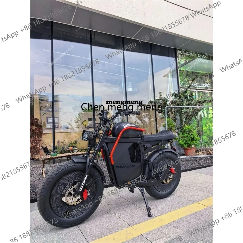 

2025 New Detachable Mid-Drive Battery Explosion-Proof Tire High-Speed Mountain Electric Bicycle for Commuting Stock US Ware