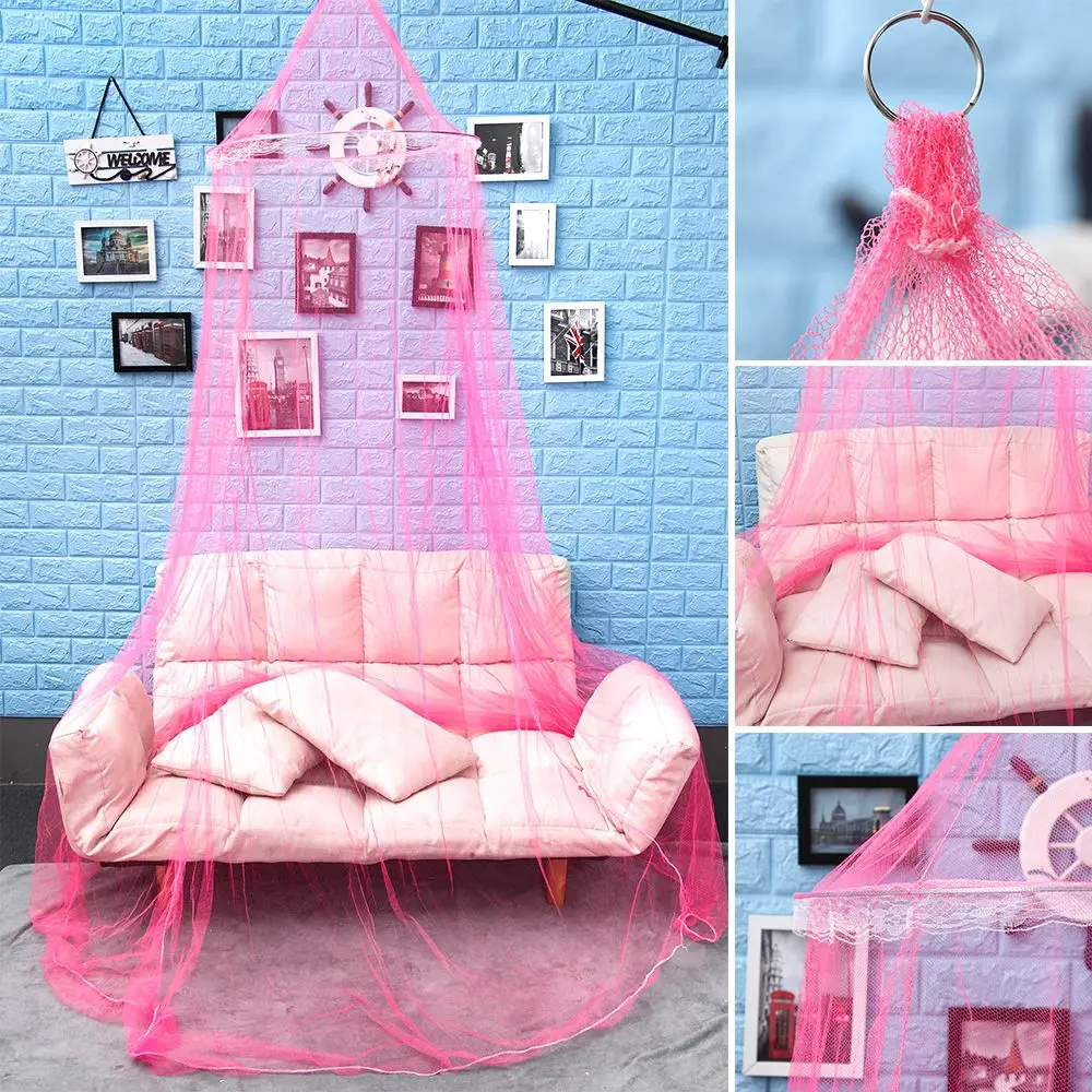Encryption Single Entry Canopy Home Decor Fly Insect Mesh Princess Mosquito Net Repellent Protection