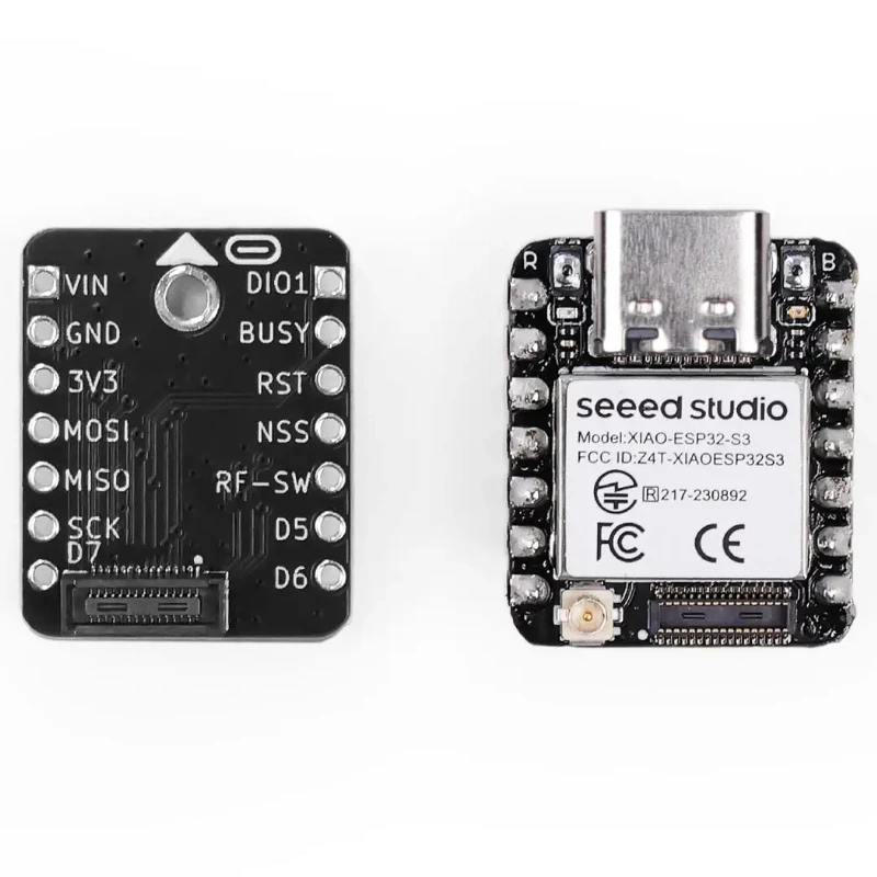 Esp32S3 Lora Meshtastic Lora,SX126, 868mhz 915mhz Antenna, XIAO ESP32S3 for Meshtastic & LoRa Starter Kit,LoRa/LoRaWAN,WiFi,BLE