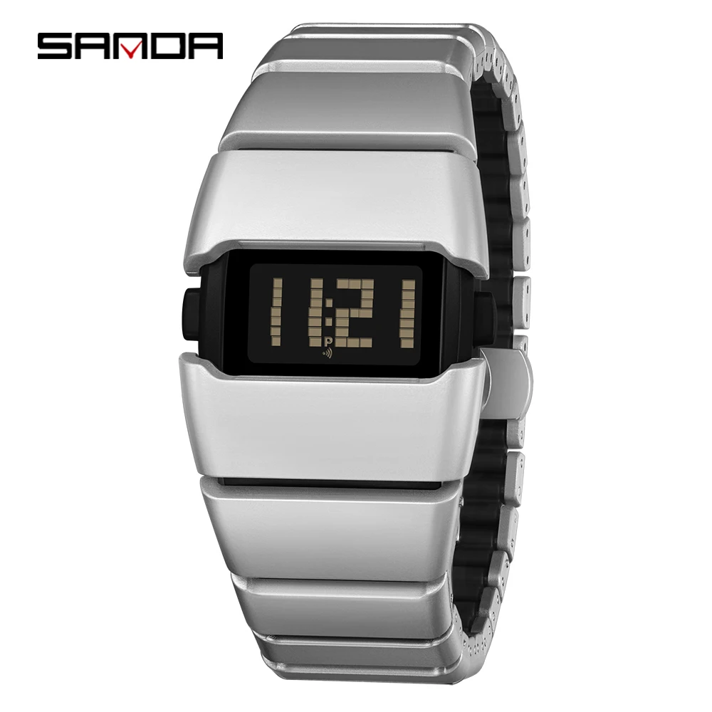 Men's Y2K Retro Electronic Watch, 5ATM Waterproof