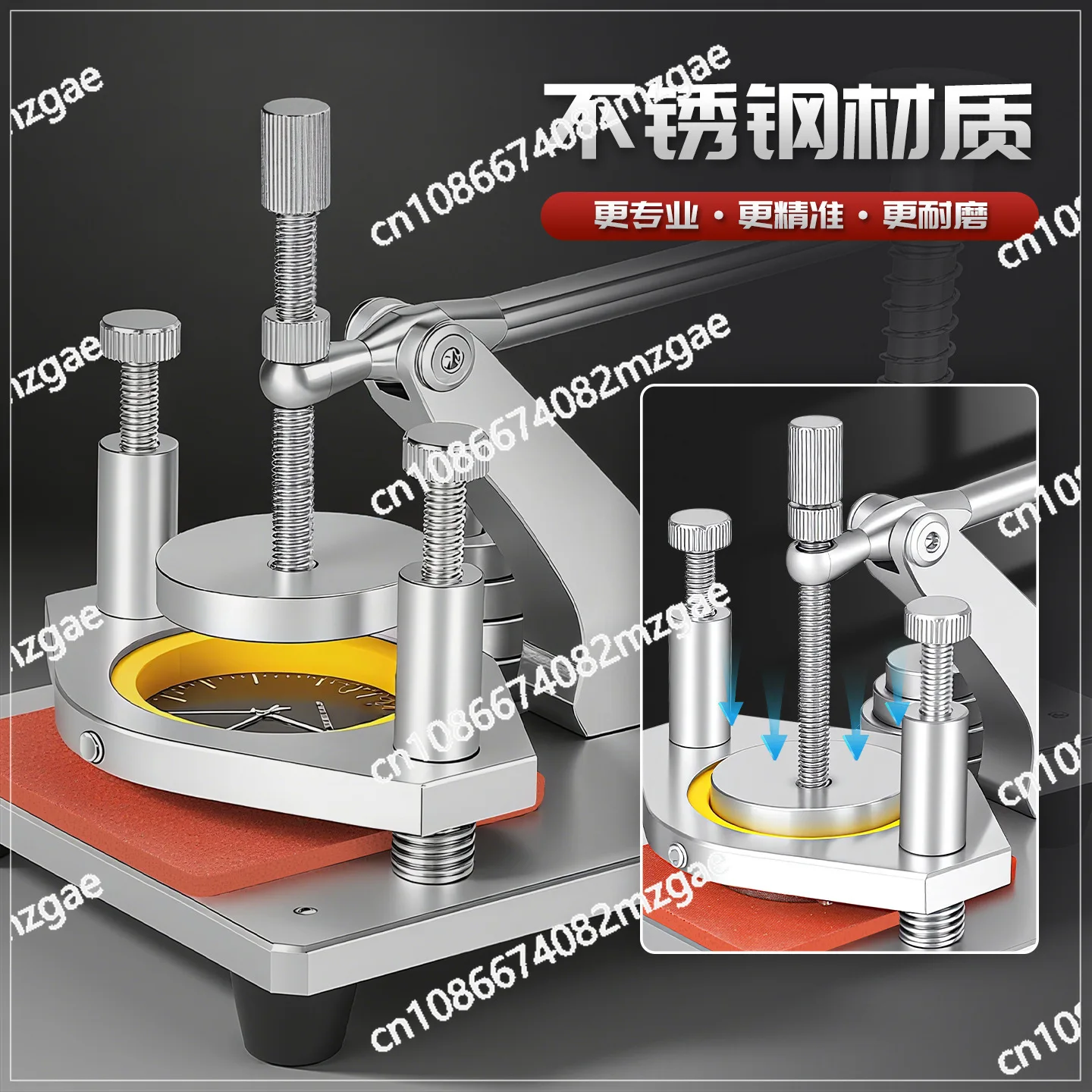 

watch repair, watch mirror, glass opener, watch mask, seamless opening, glass set, a variety of molds, labor-saving