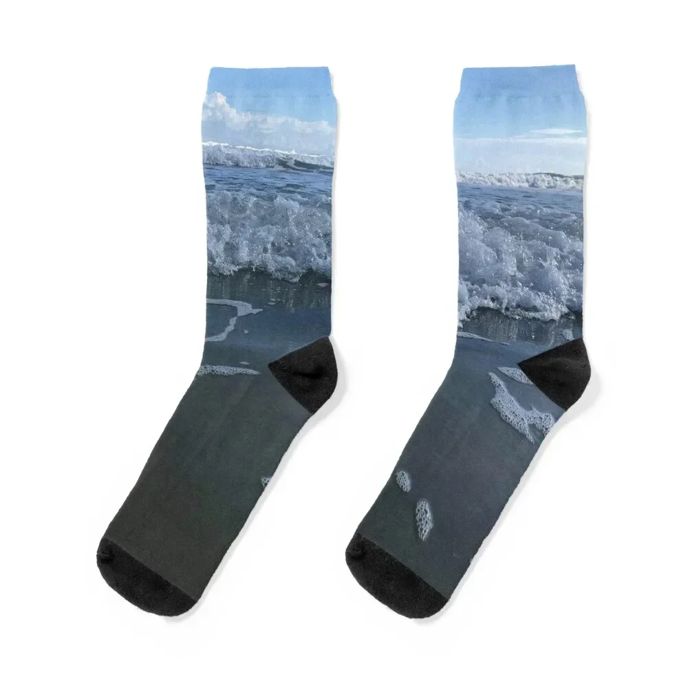 

Ocean Ripples Socks floral Hiking boots Socks Man Women's