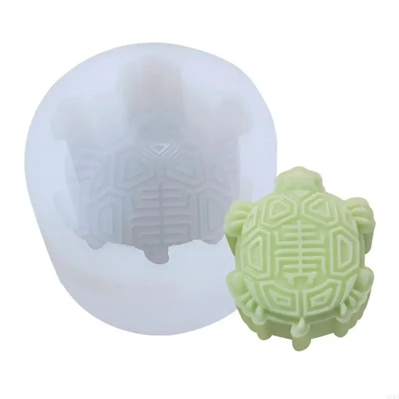 

97BA DIY for Creative Mung Bean Pastry Heart Baking Mold Handmade Soap Mold for Child