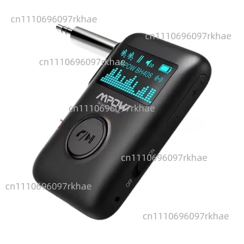 Bluetooth receiver Mpow car aux audio wired to wireless, Qualcomm QCC3003 chip, music 3D surround sound
