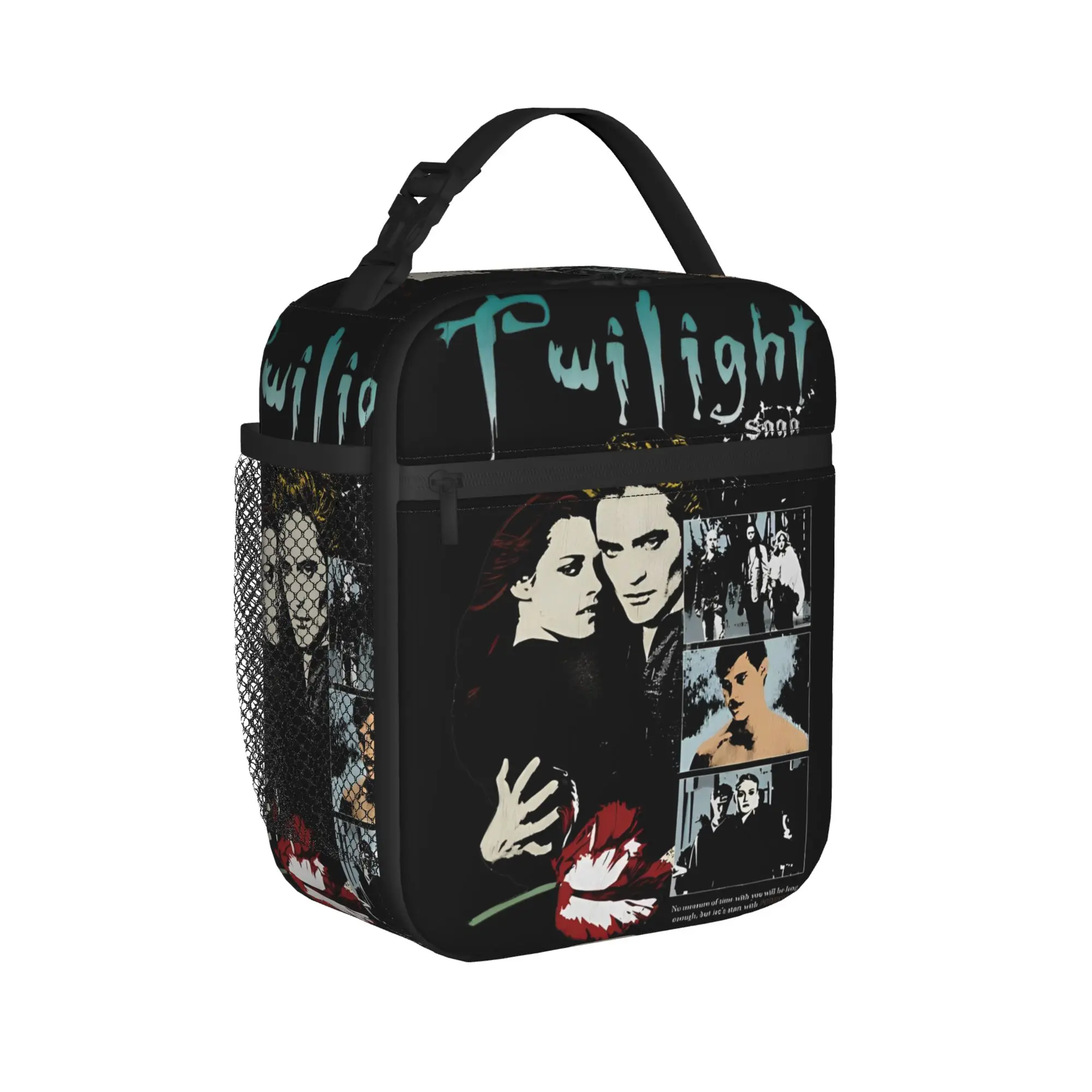 Twilight Saga MOVIE Insulated Lunch Bag High Capacity  Reusable Thermal Bag Tote Lunch Box Beach  Picnic Food Handbags