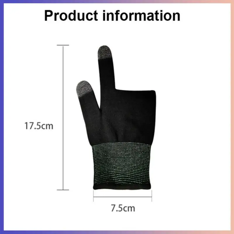 5/1pair Finger Sleeves For Gaming Thumb Finger Sleeves For Game Pubg Mobile Anti Slip Finger Gloves Phone Games Accessories